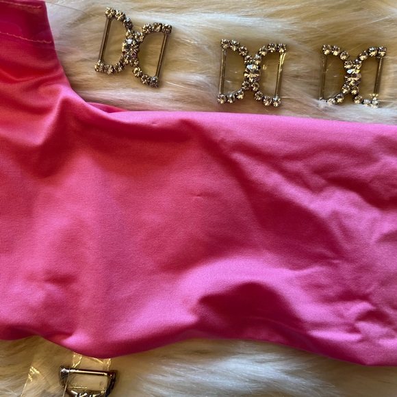 MONICA HANSEN Shine Like A Diamond Bikini Top & Bottom Set (Size M) 🌸 - Picture 5 of 11